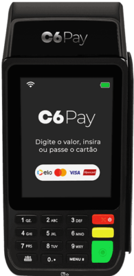 Maquininha C6 Pay Essencial