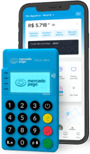 Maquininha Mercado Pago Point Mini NFC 2